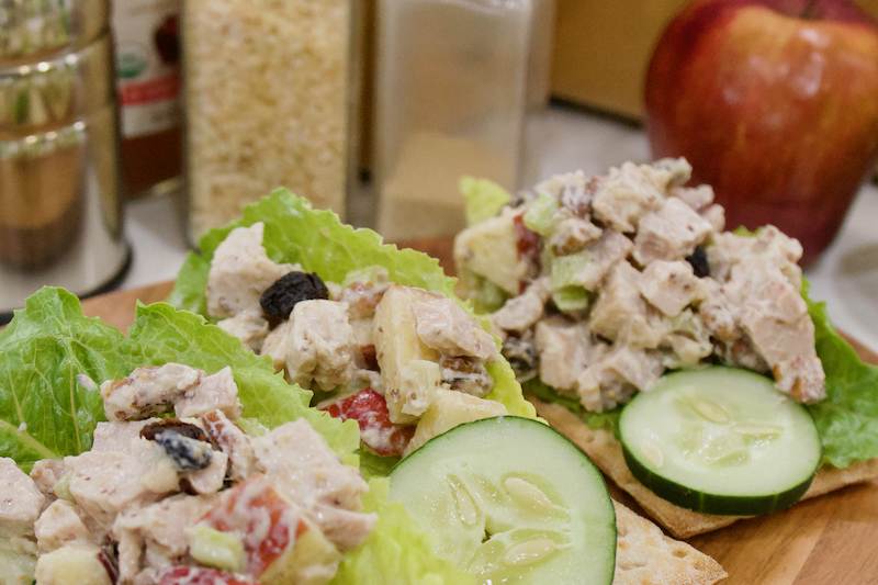 Lite Chicken Salad recipe from Dr. Gourmet