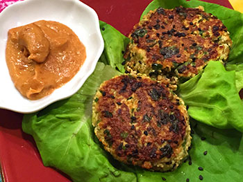 Tofu Cakes from Dr. Gourmet