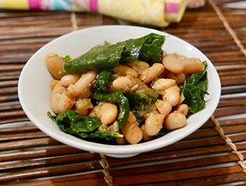 Tuscan White Beans and Kale Recipe from Dr. Gourmet