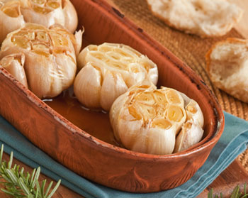 Roasted Garlic Sandwich Spread recipe from Dr. Gourmet