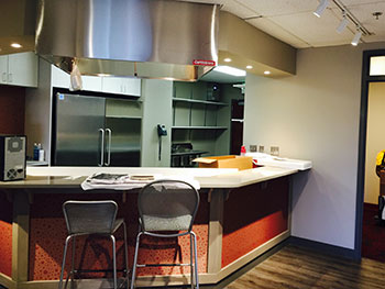 Dr. Ross' teaching kitchen in Columbia, Maryland