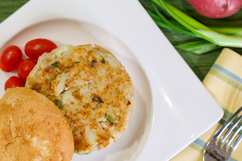 Crab cakes with apple salad recipe | Australian Women's Weekly Food
