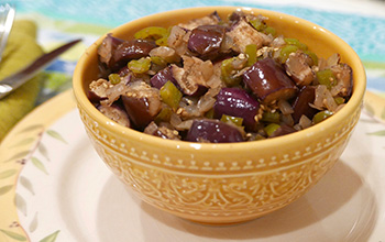 Eggplant Chow Chow recipe from Dr. Gourmet
