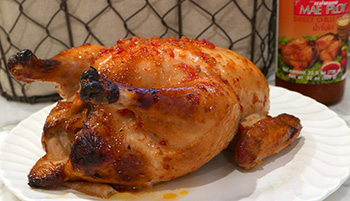 Roasted Chicken with Sweet Chili Sauce from Dr. Gourmet