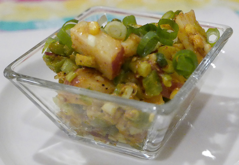 Shrimp Boil Potato Salad recipe from Dr. Gourmet