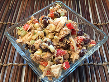 Southwestern Tuna Salad, a recipe from Dr. Gourmet
