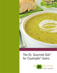 The Dr. Gourmet Diet for Coumadin Users - Buy now!