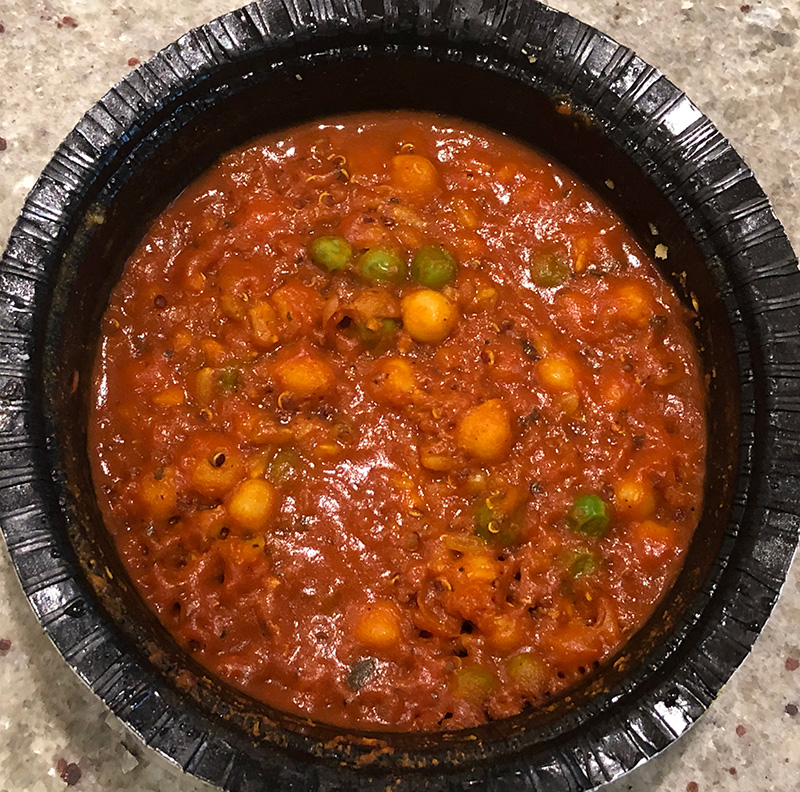 the Chana Masala from Grainful, after cooking