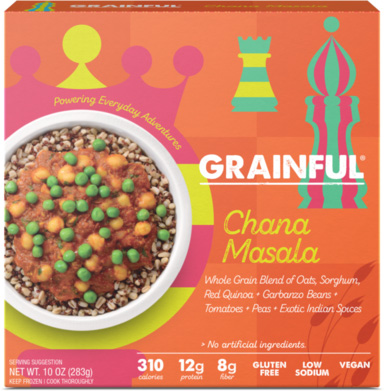 Dr. Gourmet reviews the Chana Masala from Grainful