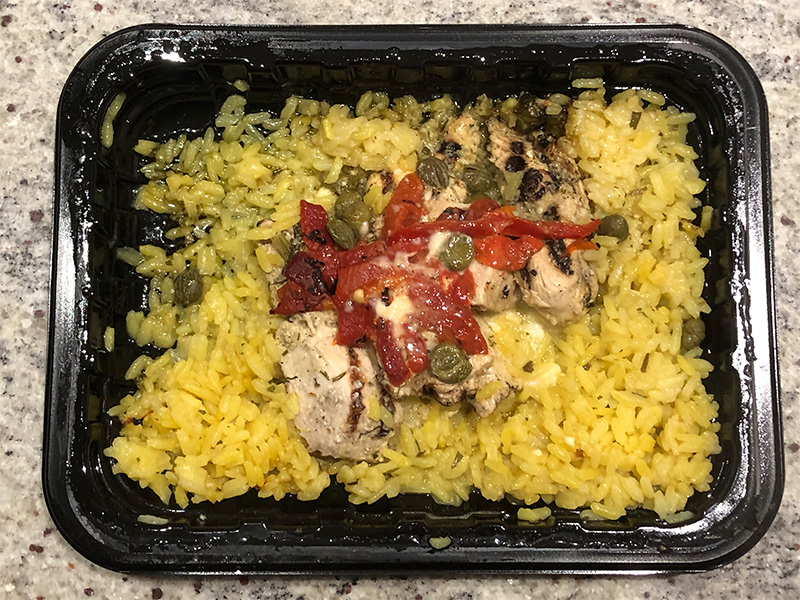 the Greek Chicken Bowl from The Greek Table