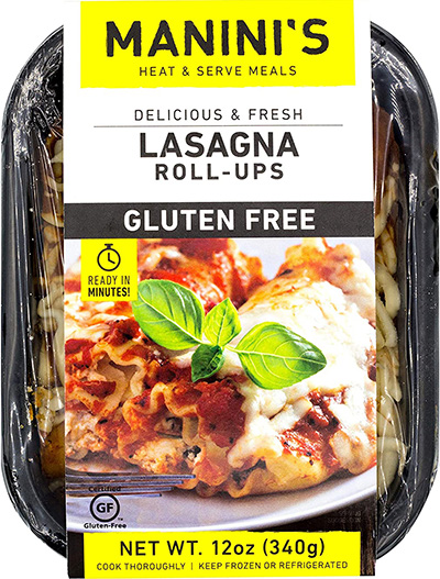 Dr. Gourmet reviews Manini's Lasagna Roll-ups