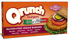 Qrunch Spicy Italian Burger Review by Dr. Gourmet
